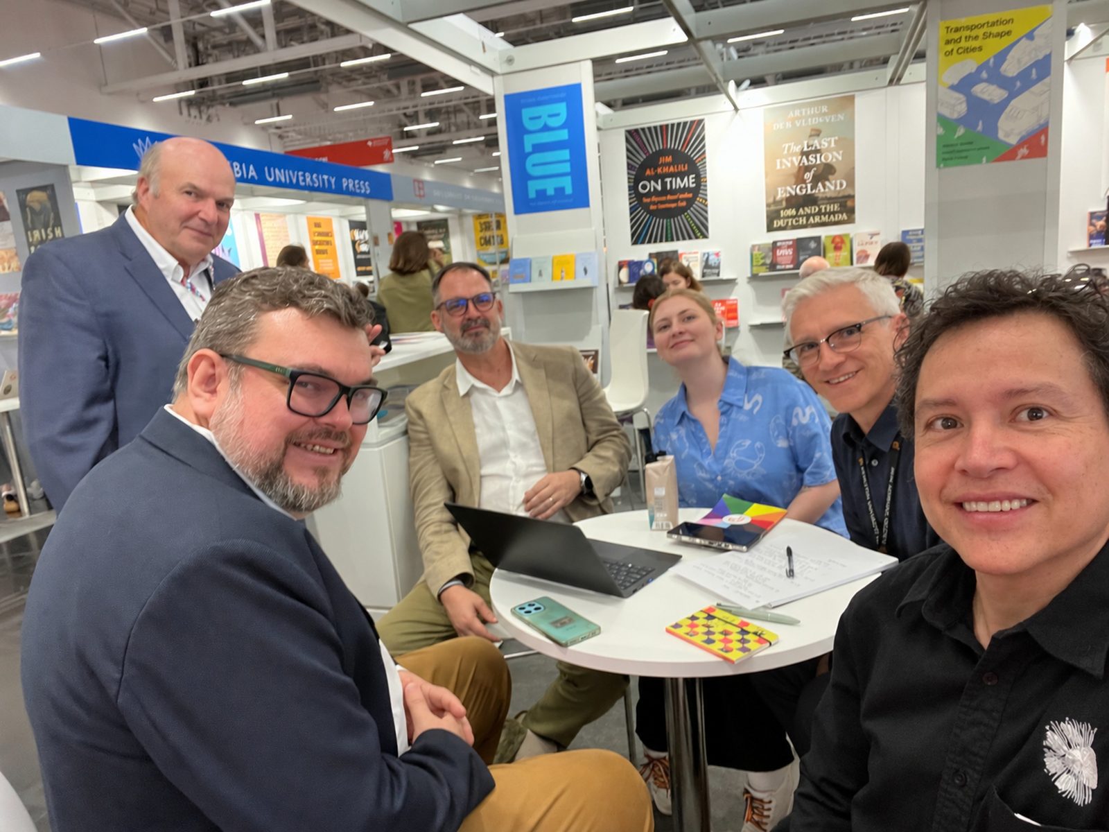 Encontro de trabalho da Catamount International e da Bibliomanager com a Princeton University Press durante a Frankfurt Book Fair 2026.