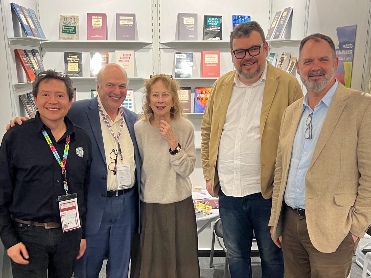 Encontros com World Scientific Publishing, Lynne Rienner Publishers e Bibliomanager durante a Frankfurt Book Fair 2026.